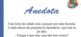 Anedota: Uma Loira na Fazenda