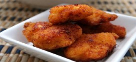 Receita: Nuggets de Salmão Panados Com Sementes de Chia