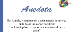 Anedota: Promoção numa Estação de Serviço em Angola